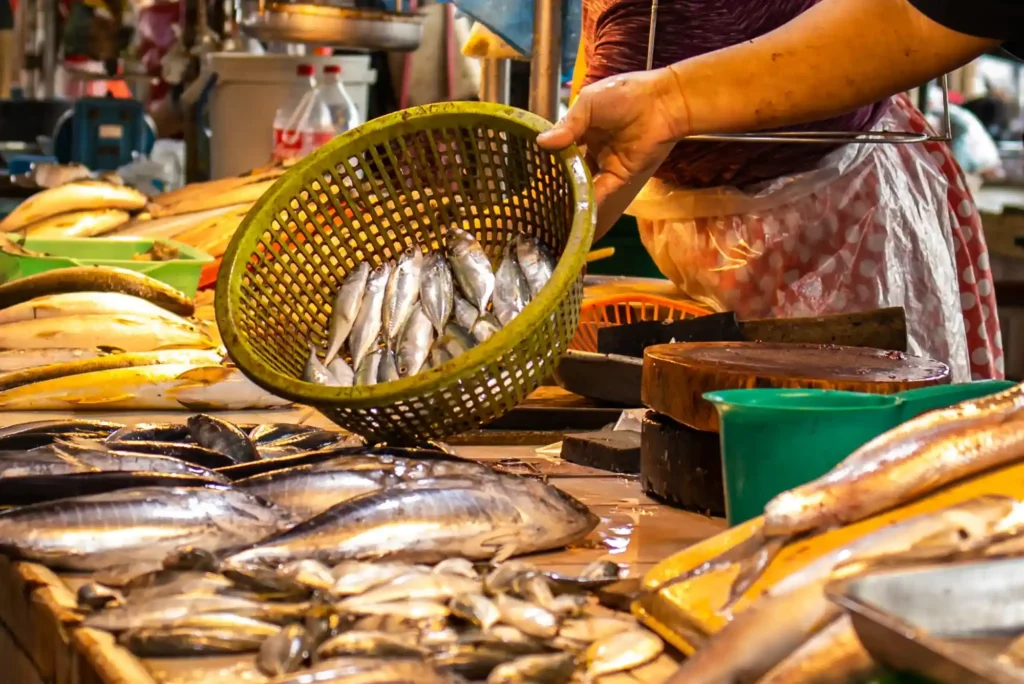 Go to Deira Fish Market