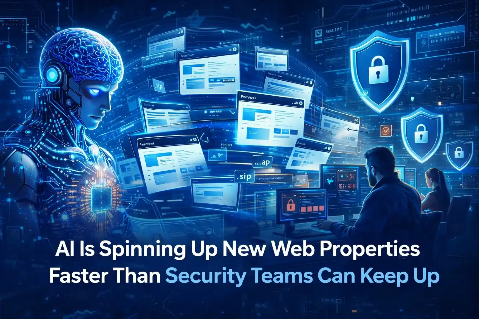 AI Is Spinning Up NewWeb Properties Faster ThanSecurity Teams Can Keep Up