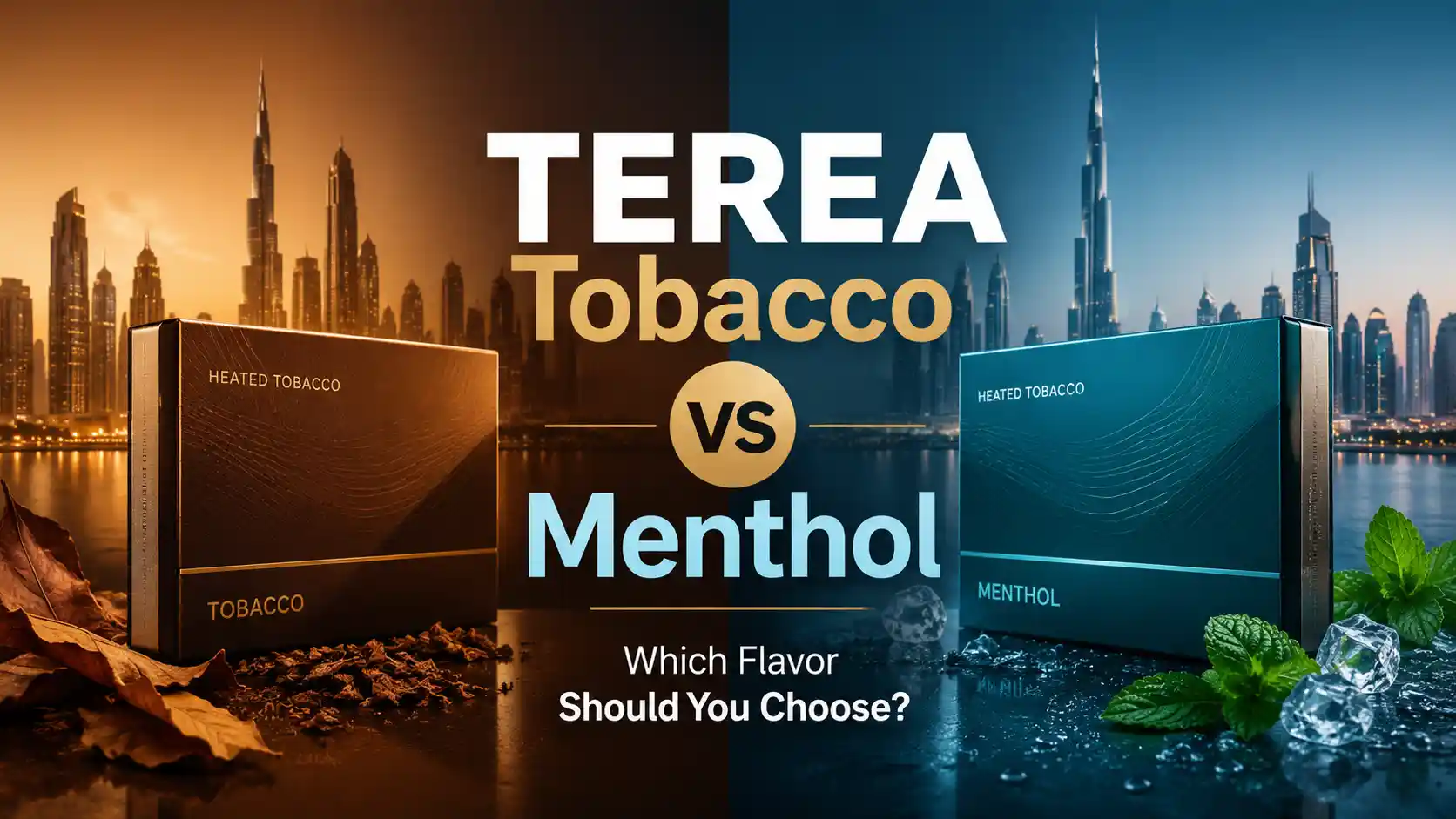 TEREA Tobacco vs Menthol in Dubai